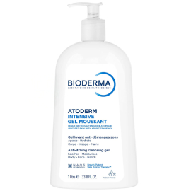 Bioderma Atoderm Intensive Foaming Gel - Atopi Eğilimli Cilt için Temizleyici 1lt - Bioderma