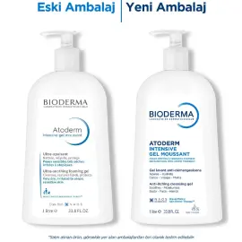 Bioderma Atoderm Intensive Foaming Gel - Atopi Eğilimli Cilt için Temizleyici 1lt - 3
