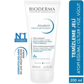 Bioderma Atoderm Intensive Foaming Gel - Atopi Eğilimli Cilt için Temizleyici 200ml - 4