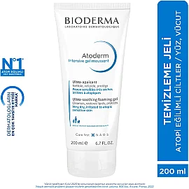 Bioderma Atoderm Intensive Foaming Gel - Atopi Eğilimli Cilt için Temizleyici 200ml - 4