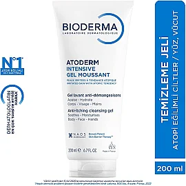 Bioderma Atoderm Intensive Foaming Gel - Atopi Eğilimli Cilt için Temizleyici 200ml - 4