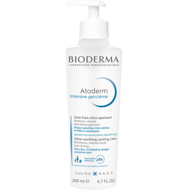 Bioderma Atoderm Intensive Gel Creme - Atopi Eğilimli Cilt için Nemlendirici 200ml - 1