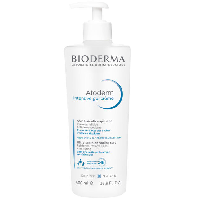 Bioderma Atoderm Intensive Gel Creme - Atopi Eğilimli Cilt için Nemlendirici 500ml - 1
