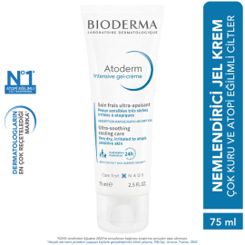 Bioderma Atoderm Intensive Gel Creme - Atopi Eğilimli Cilt için Nemlendirici 75ml - 4