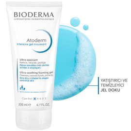 Bioderma Atoderm Intensive Nemlendirici 200ml & Atoderm Intensive Temizleme Jeli 200ml - 2
