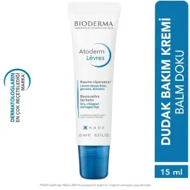 Bioderma Atoderm Levres Lip Balm - Dudak Bakım Kremi 15ml - 4