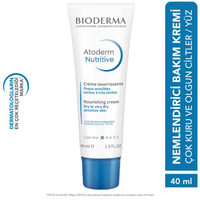 Bioderma Atoderm Nutrition Cream - Kuru Ciltler için Nemlendirici 40ml - 4