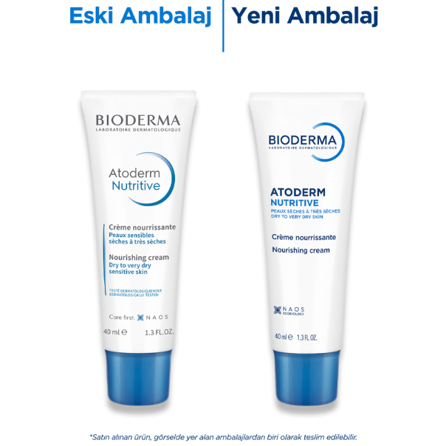 Bioderma Atoderm Nutrition Cream - Kuru Ciltler için Nemlendirici 40ml - 2