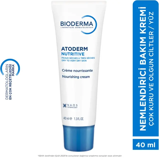 Bioderma Atoderm Nutrition Cream - Kuru Ciltler için Nemlendirici 40ml - 7