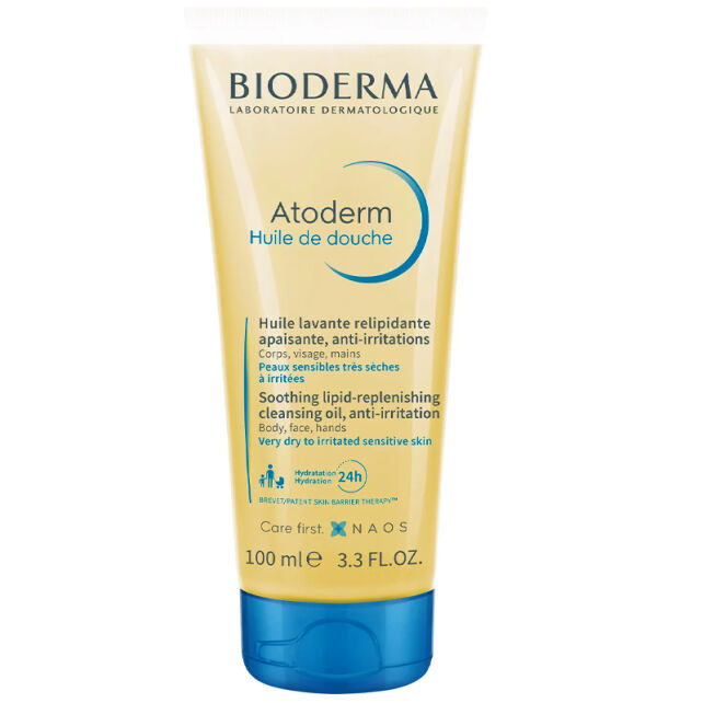 Bioderma Atoderm Shower Oil Atopi Eğilimli Cilt için Duş Yağı 100ml