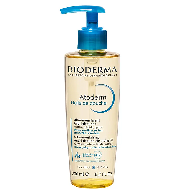 Bioderma Atoderm Shower Oil - Atopi Eğilimli Cilt İçin Duş Yağı 200ml - 1