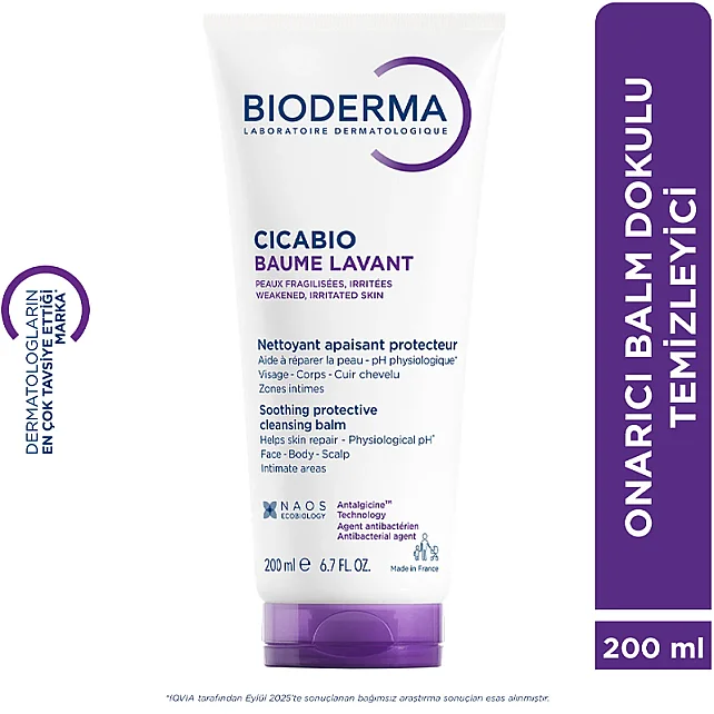 Bioderma Cicabio Baume Lavant Cleansing Balm - Temizleyici Balm 200ml - 7