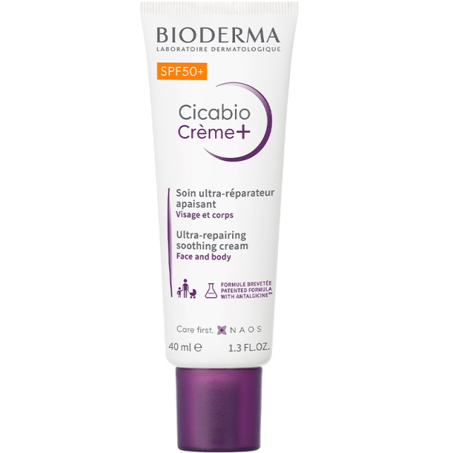 Bioderma Cicabio Creme+ SPF50 Repairing Soothing - Onarıcı ve Koruyucu Krem 40ml - 1