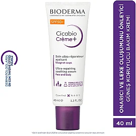 Bioderma Cicabio Creme+ SPF50 Repairing Soothing - Onarıcı ve Koruyucu Krem 40ml - 4