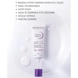 Bioderma Cicabio Creme+ Ultra-Repairing Soothing - Onarıcı ve Yatıştırıcı Krem 40ml - 2