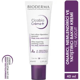 Bioderma Cicabio Creme+ Ultra-Repairing Soothing - Onarıcı ve Yatıştırıcı Krem 40ml - 5