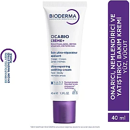 Bioderma Cicabio Creme+ Ultra-Repairing Soothing - Onarıcı ve Yatıştırıcı Krem 40ml - 8