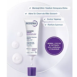 Bioderma Cicabio Creme+ Ultra-Repairing Soothing - Onarıcı ve Yatıştırıcı Krem 40ml - 5