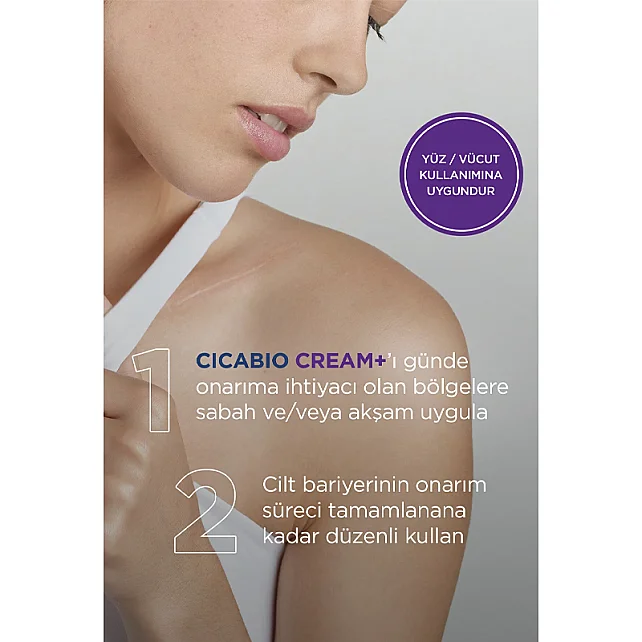 Bioderma Cicabio Creme+ Ultra-Repairing Soothing - Onarıcı ve Yatıştırıcı Krem 40ml - 7