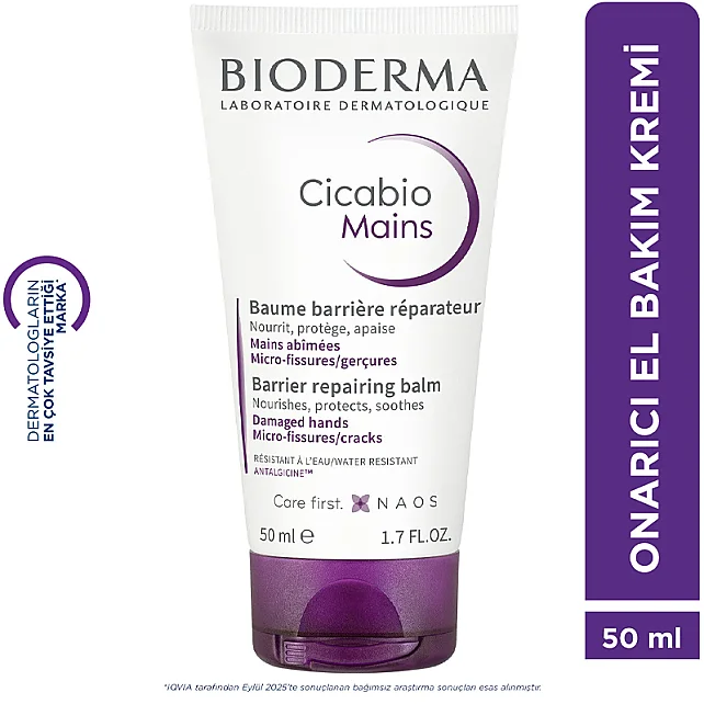 Bioderma Cicabio Hand Cream - El Kremi 50ml - 2