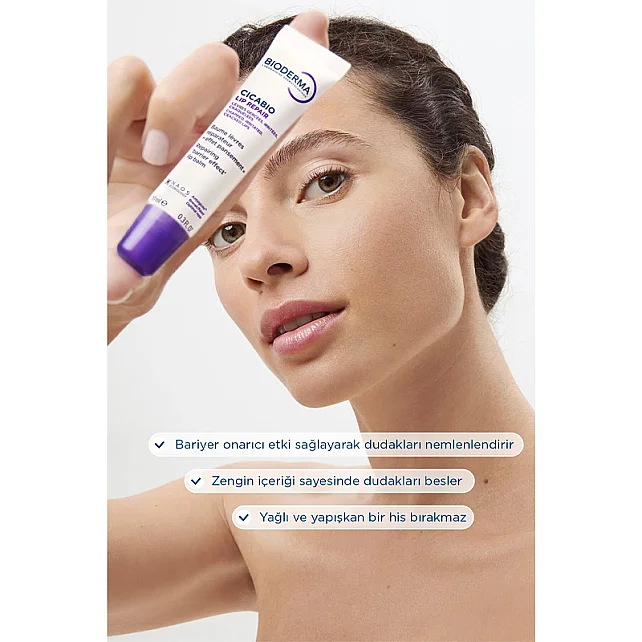 Bioderma Cicabio Lip Repair - Onarıcı Etkili Dudak Bakım Kremi 10ml - 6