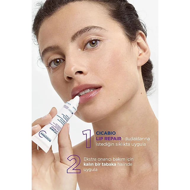 Bioderma Cicabio Lip Repair - Onarıcı Etkili Dudak Bakım Kremi 10ml - 8