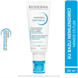 Bioderma Hydrabio Gel Cream - Nemlendirici Jel Krem 40ml - 5