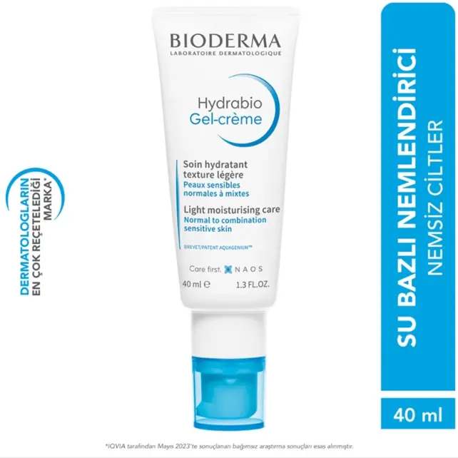 Bioderma Hydrabio Gel Cream - Nemlendirici Jel Krem 40ml - 5