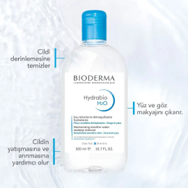 Bioderma Hydrabio H2O Miceller Solution - Misel Solüsyon 100ml - 2