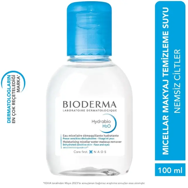 Bioderma Hydrabio H2O Miceller Solution - Misel Solüsyon 100ml - 3