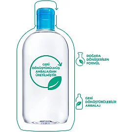 Bioderma Hydrabio H2O Miceller Solution - Misel Solüsyon 500ml İkili Paket - 4