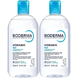 Bioderma Hydrabio H2O Miceller Solution - Misel Solüsyon 500ml İkili Paket - Bioderma