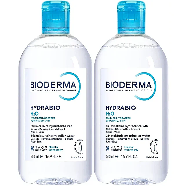 Bioderma Hydrabio H2O Miceller Solution - Misel Solüsyon 500ml İkili Paket - 1