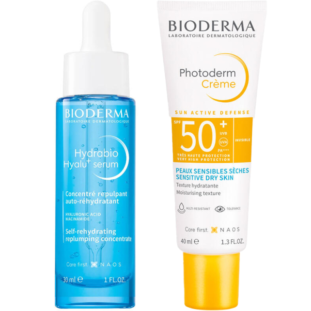 Bioderma Hydrabio Hyalu Serum 30ml & Photoderm Creme Güneş Kremi 40ml - 1