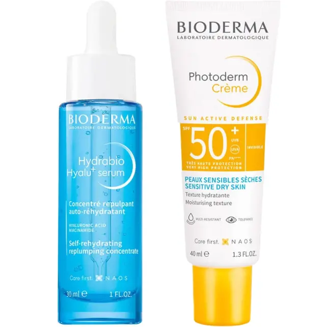 Bioderma Hydrabio Hyalu Serum 30ml & Photoderm Creme Güneş Kremi 40ml - 1