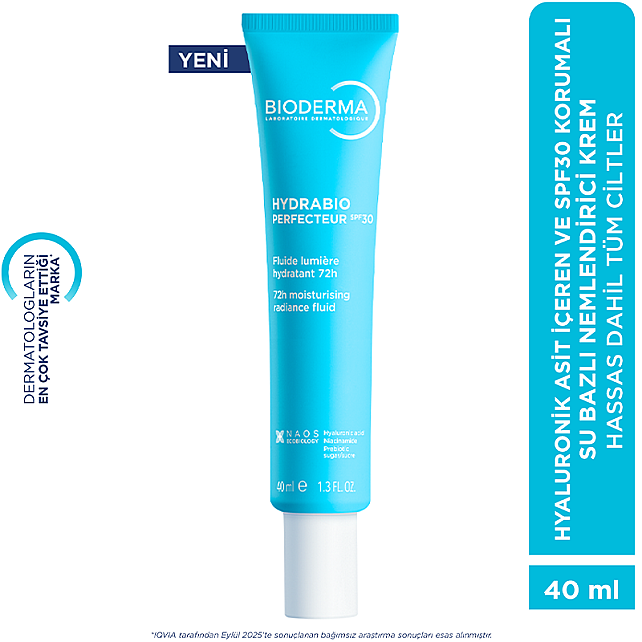 Bioderma Hydrabio Perfecteur SPF 30 - Nemlendirici ve Koruyucu Bakım Kremi 40ml - 2