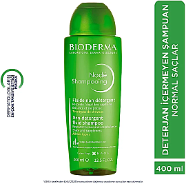 Bioderma Node Fluid Shampoo - Saç Bakım Şampuanı 400ml - 3