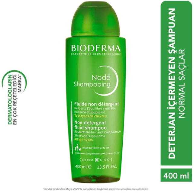 Bioderma Node Fluid Shampoo - Saç Bakım Şampuanı 400ml - 3