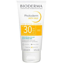 Bioderma Photoderm AKN Mat SPF 30 - Matlaştırıcı Etkili Güneş Kremi 150ml - Bioderma