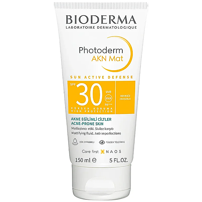 Bioderma Photoderm AKN Mat SPF 30 - Matlaştırıcı Etkili Güneş Kremi 150ml - 1
