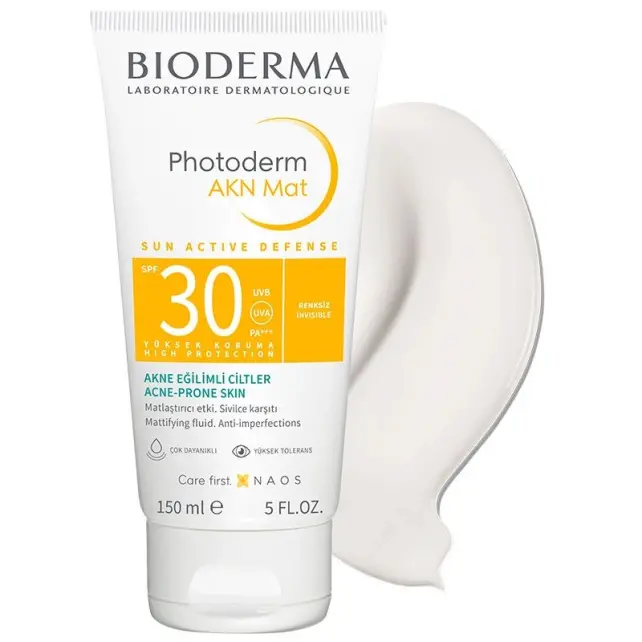 Bioderma Photoderm AKN Mat SPF 30 - Matlaştırıcı Etkili Güneş Kremi 150ml - 2