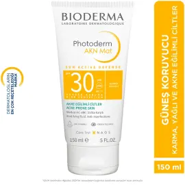 Bioderma Photoderm AKN Mat SPF 30 - Matlaştırıcı Etkili Güneş Kremi 150ml - 5