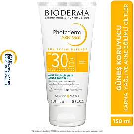 Bioderma Photoderm AKN Mat SPF 30 - Matlaştırıcı Etkili Güneş Kremi 150ml - 5