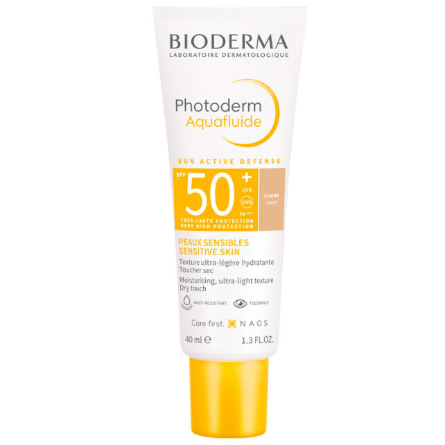 Bioderma Photoderm Aquafluide SPF 50+ Renkli Güneş Koruyucu Light 40ml - 1