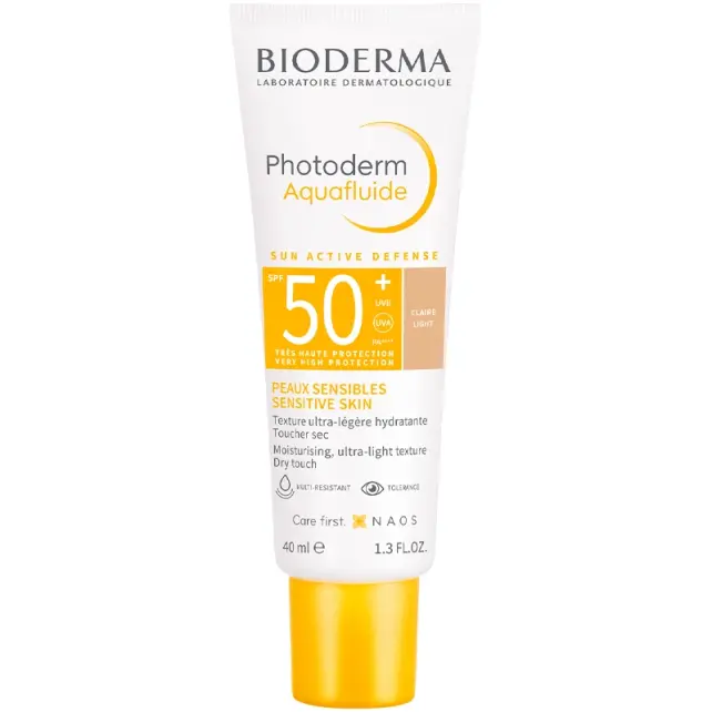 Bioderma Photoderm Aquafluide SPF 50+ Renkli Güneş Koruyucu Light 40ml - 1