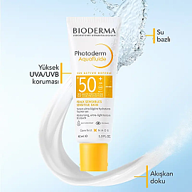 Bioderma Photoderm Aquafluide SPF 50+ Su Bazlı Güneş Koruyucu 40ml - 3