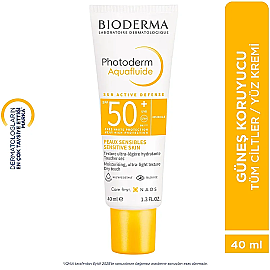 Bioderma Photoderm Aquafluide SPF 50+ Su Bazlı Güneş Koruyucu 40ml - 6