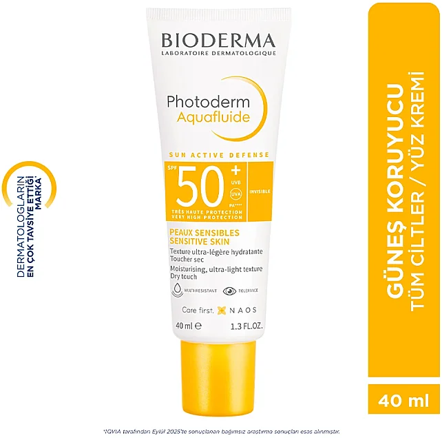 Bioderma Photoderm Aquafluide SPF 50+ Su Bazlı Güneş Koruyucu 40ml - 6