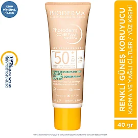 Bioderma Photoderm Cover Touch Mineral SPF 50 + Renkli Güneş Koruyucu Tres Claire Very Light 40g - 4
