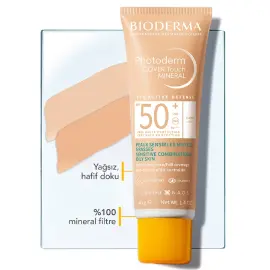 Bioderma Photoderm Cover Touch SPF 50 + Renkli Güneş Koruyucu Light 40gr - 3